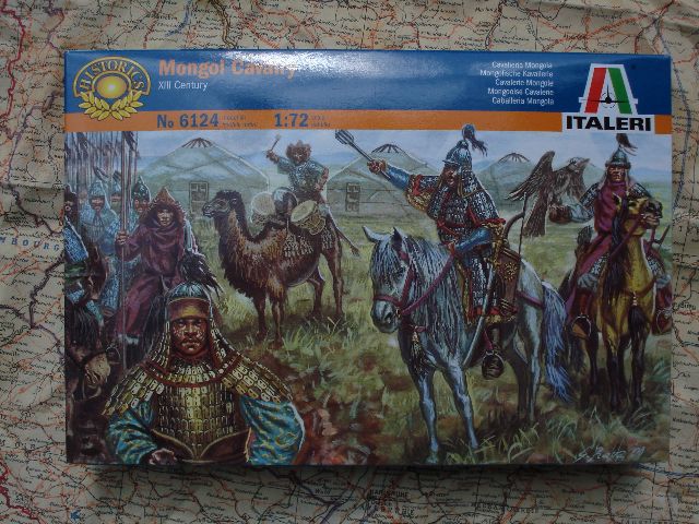 Italeri 6124  Mongol Cavalry XIII Century